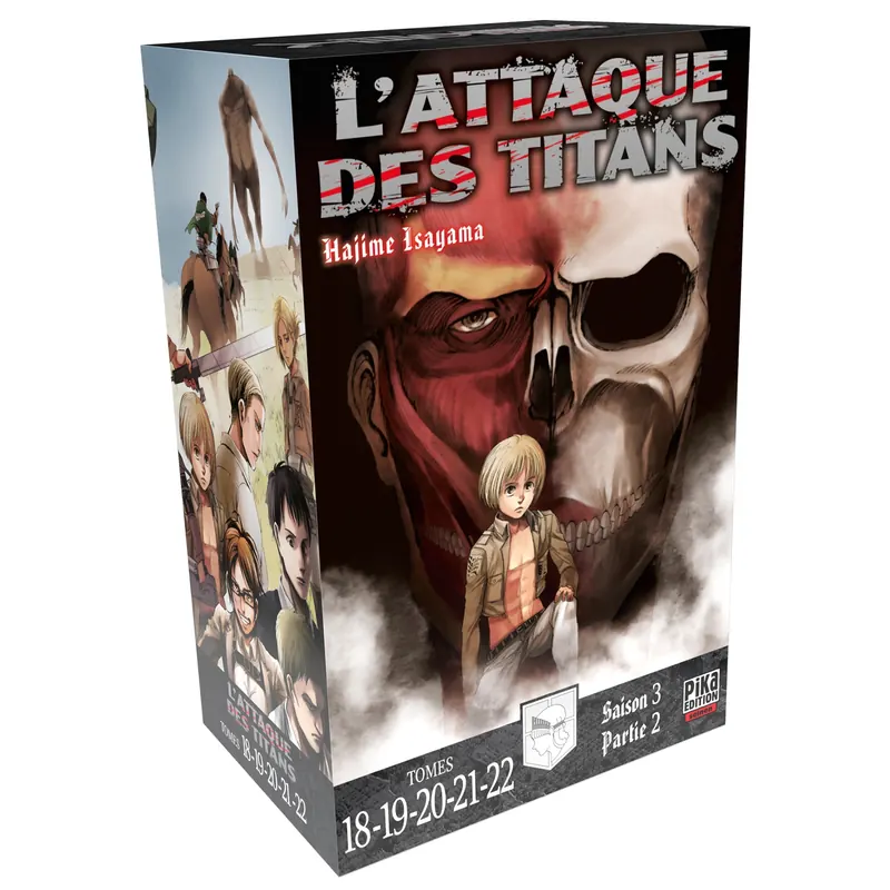 L'Attaque des Titans - Coffret Tomes 18 à 22