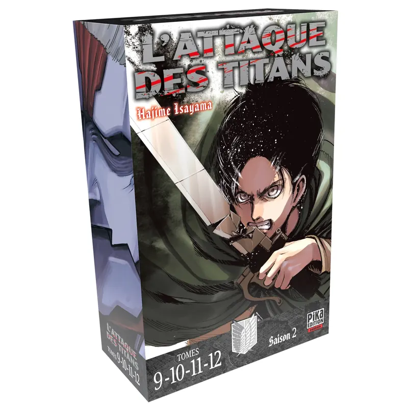 L'Attaque des Titans - Coffret Tomes 9 à 12