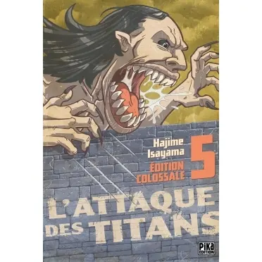L'Attaque des Titans - Tome 5 - Édition Colossale