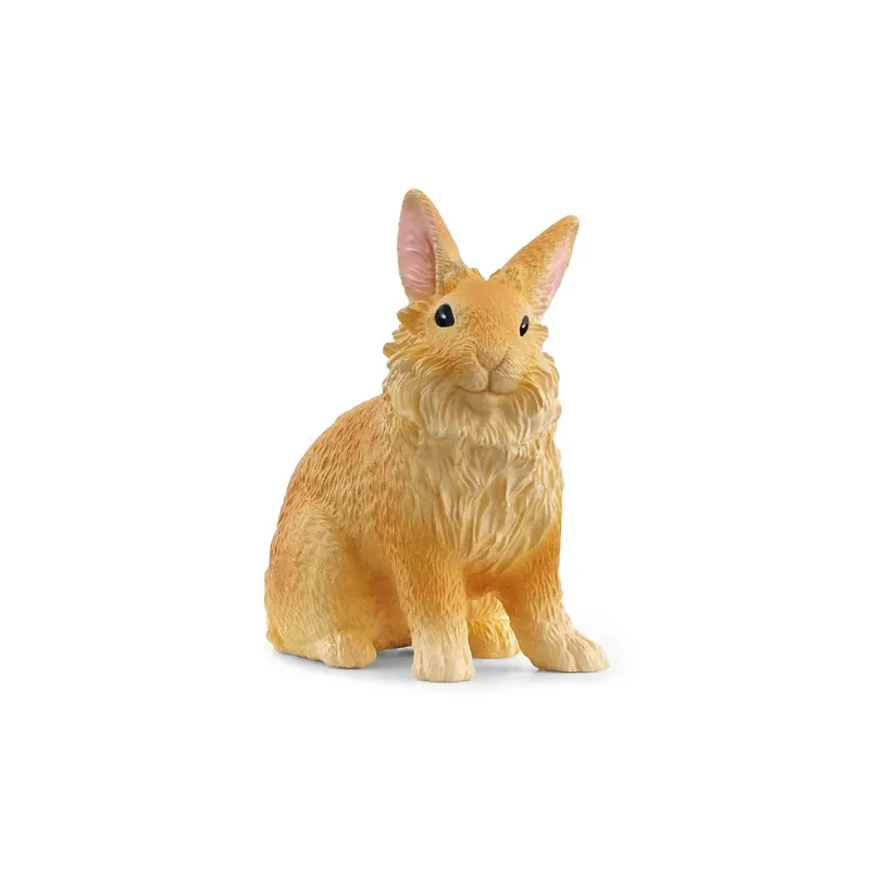 Lapin tête de lion - Figurine Schleich - Lapin Domestique Nain