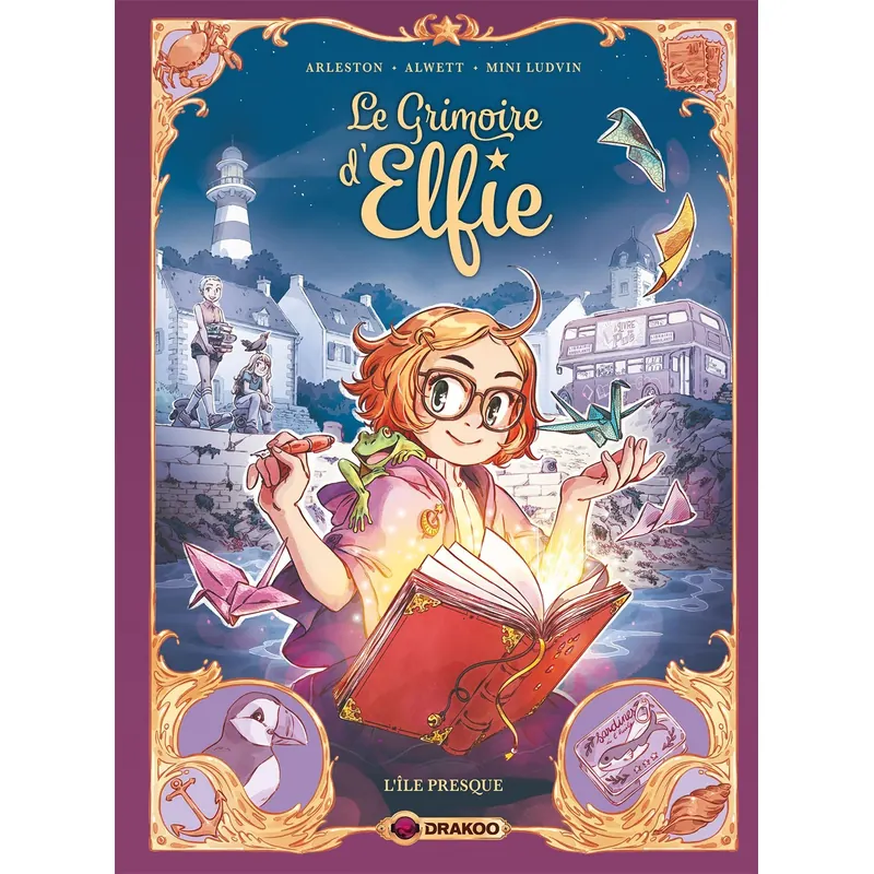 Le Grimoire d'Elfie - Tome 1 : L'île presque