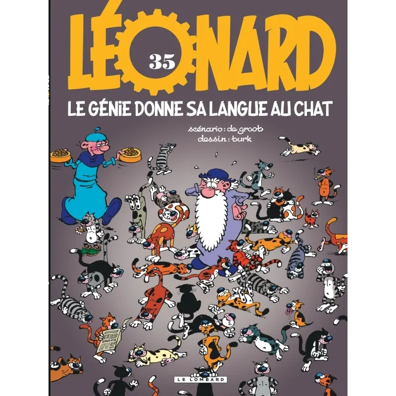 Léonard - Tome 35 : Le Génie donne sa langue au chat