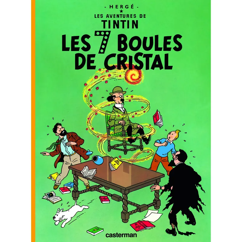 Les Aventures de Tintin - Tome 13 : Les 7 Boules de cristal