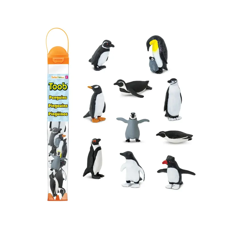 Les Manchots TOOB - Tube de figurines Safari Ltd® 683404