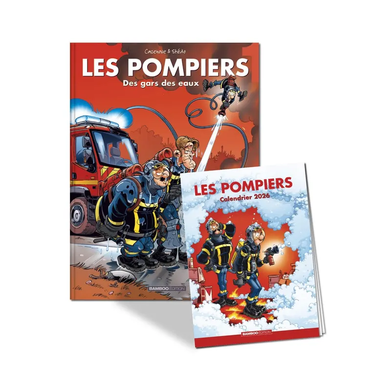 Les Pompiers - Tome 1 : Des gars des eaux - Édition calendrier 2026