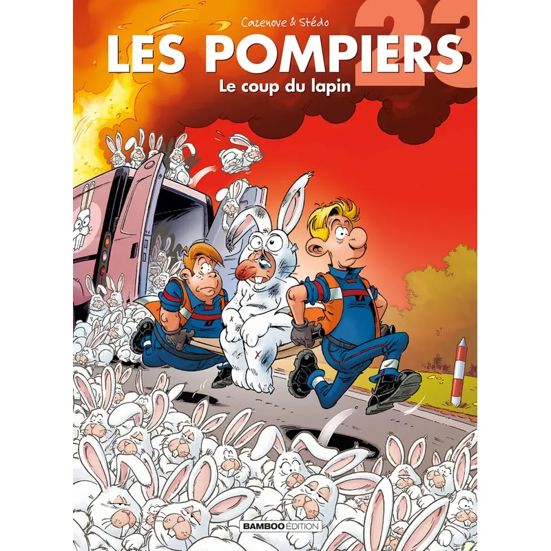 Les Pompiers - Tome 23 : Le coup du lapin