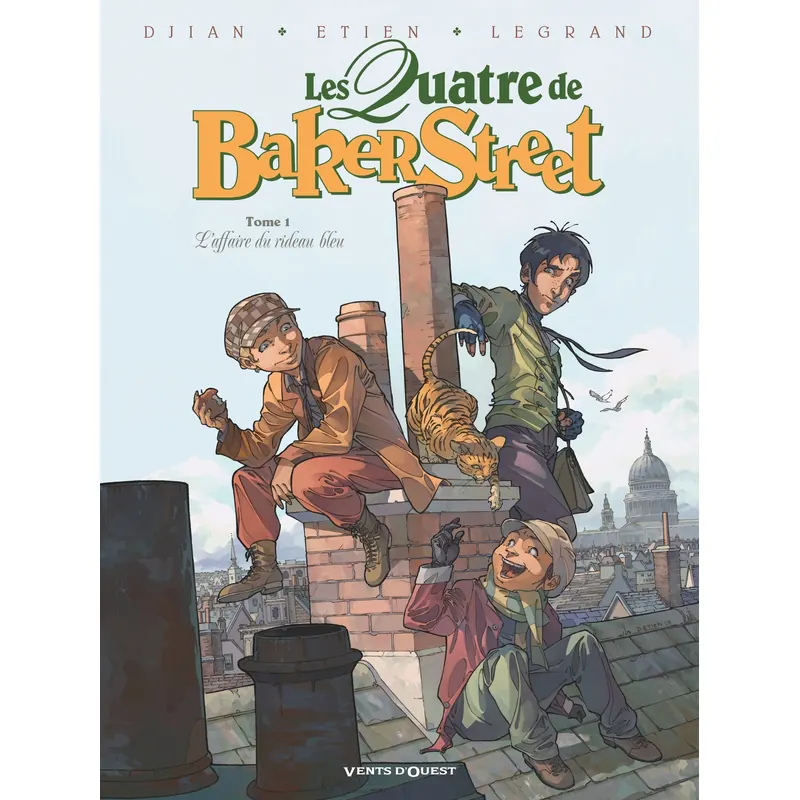 Les Quatre de Baker Street - Tome 1 : L'Affaire du rideau bleu