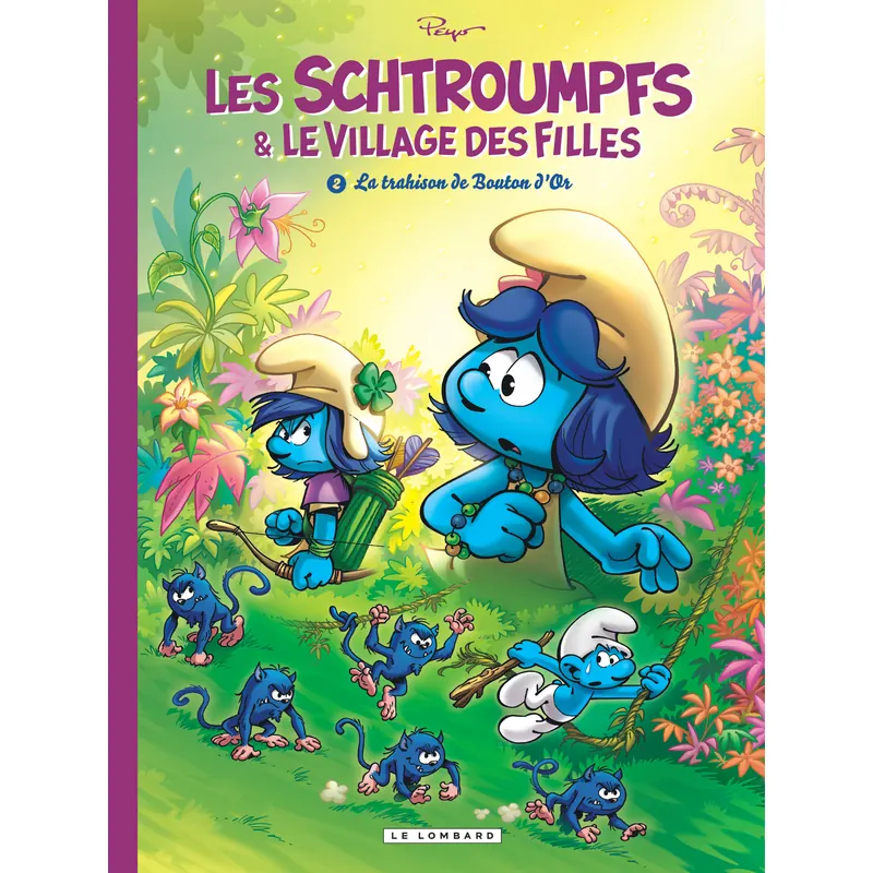 Les Schtroumpfs et le Village des filles - Tome 2 : La Trahison de Bouton d'Or - Édition 2018