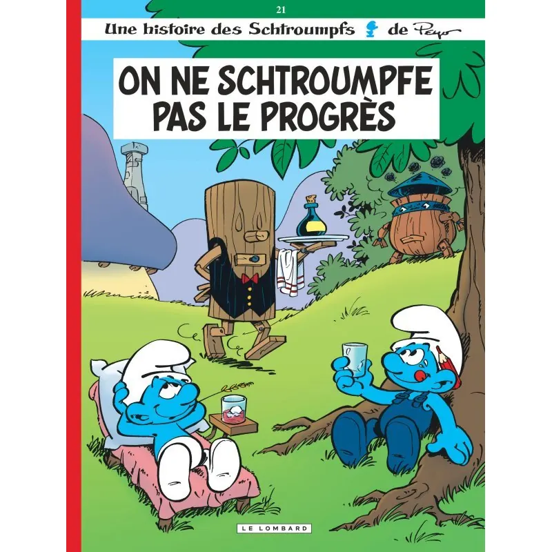 Les Schtroumpfs - Tome 21 : On ne schtroumpfe pas le progrès - Indispensables 2020