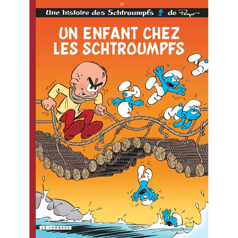 Les Schtroumpfs - Tome 25 : Un Enfant chez les Schtroumpfs - Édition classique