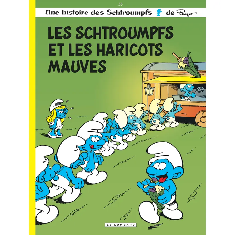 Les Schtroumpfs - Tome 35 : Les Schtroumpfs et les haricots mauves - Édition classique