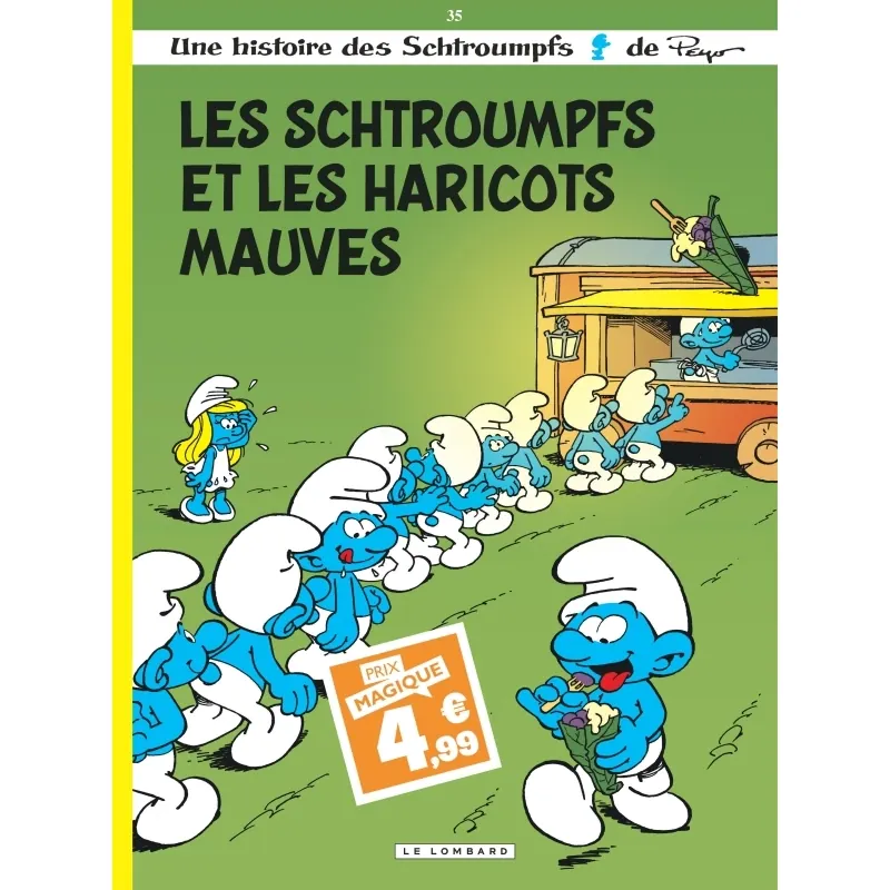 Les Schtroumpfs - Tome 35 : Les Schtroumpfs et les haricots mauves - Indispensables 2024