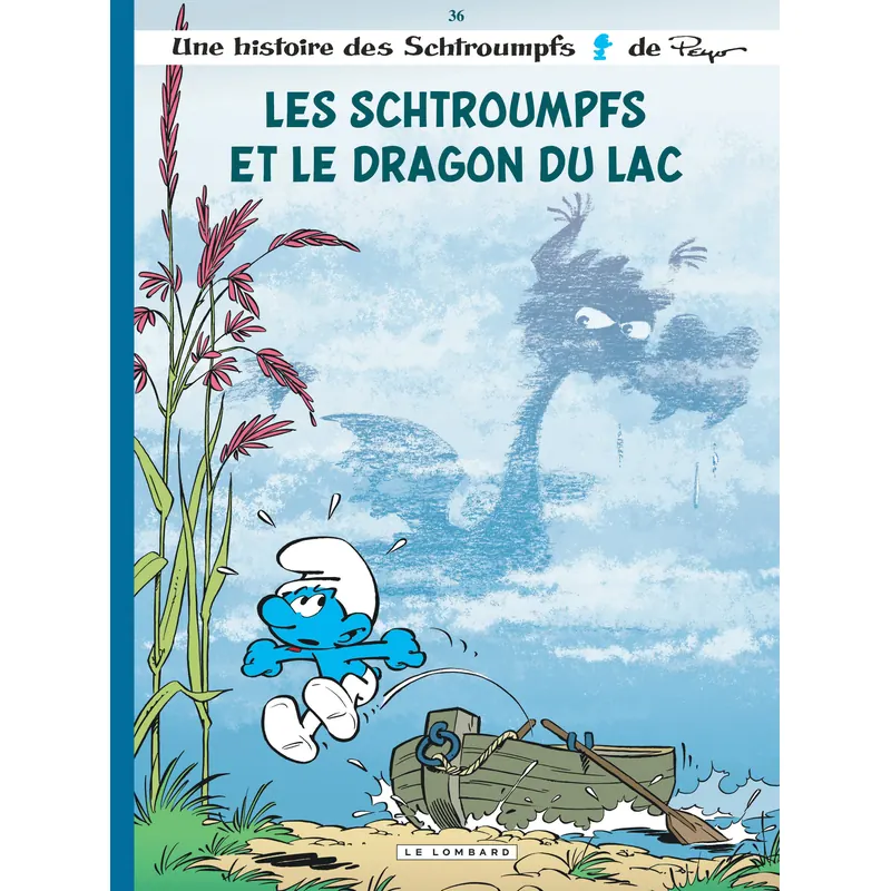 Les Schtroumpfs - Tome 36 : Les Schtroumpfs et le dragon du lac - Édition classique