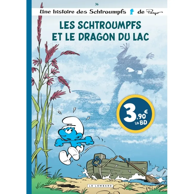 Les Schtroumpfs - Tome 36 : Les Schtroumpfs et le dragon du lac - Op BD Été 2024
