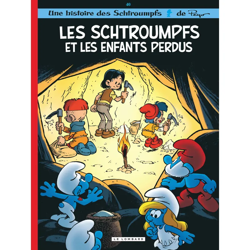 Les Schtroumpfs - Tome 40 : Les Schtroumpfs et les enfants perdus - Édition classique