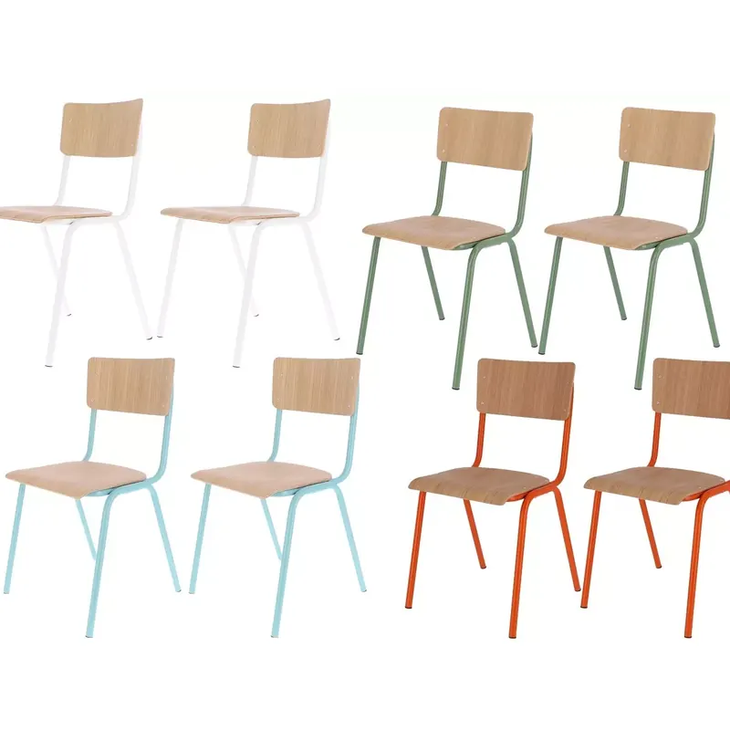 Lot de 2 chaises visiteurs