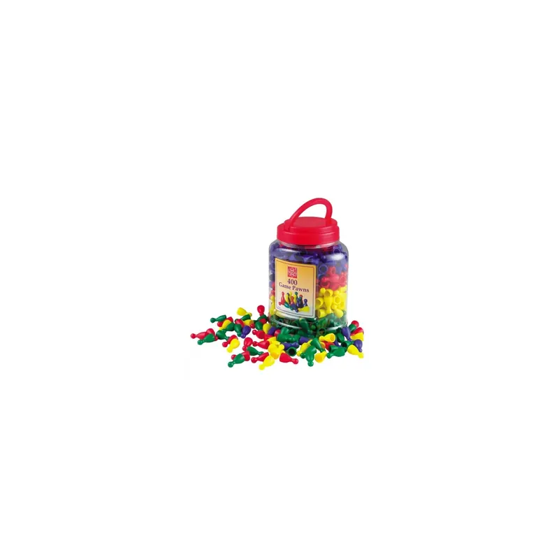 Lot de 400 quilles - Pions assortis 4 couleurs