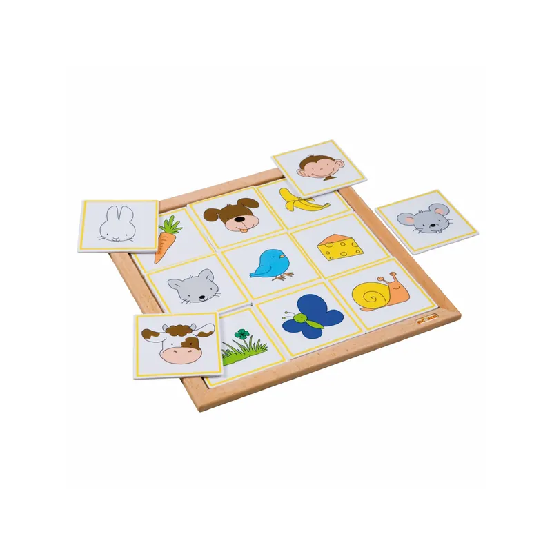 Loto de tri animaux et leurs nourritures - Educo E523074