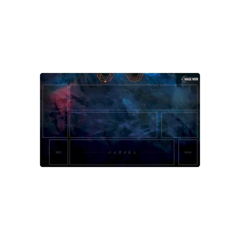 Mage Noir - Playmat : Zones