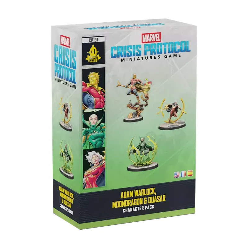 Marvel Crisis Protocol : Adam Warlock, Moondragon & Quasar - Character Pack