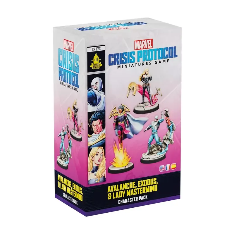 Marvel Crisis Protocol : Avalanche, Exodus & Lady Mastermind - Character Pack