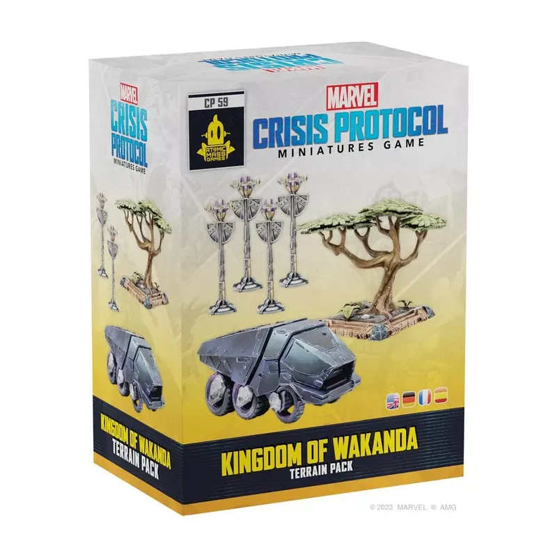 Marvel Crisis Protocol : Kingdom Wakanda - Terrain Pack