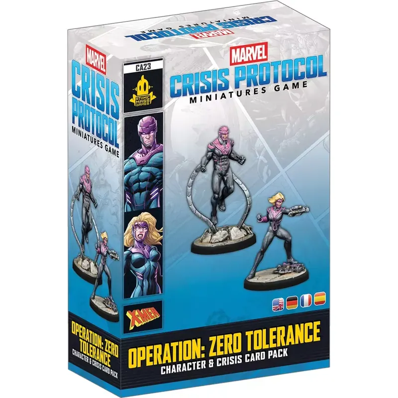 Marvel Crisis Protocol : Operation : Zero Tolerance - Character & Crisis Card Pack