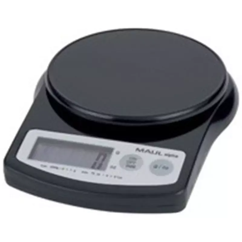 Maul Pèse-lettre "alpha" - capacité : 2 kg - avec piles - noir
