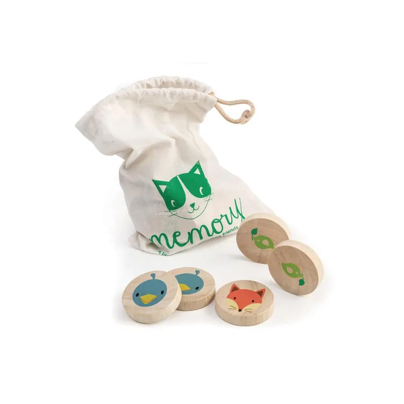 Mémo chat intelligent - Jouet en bois Tender Leaf