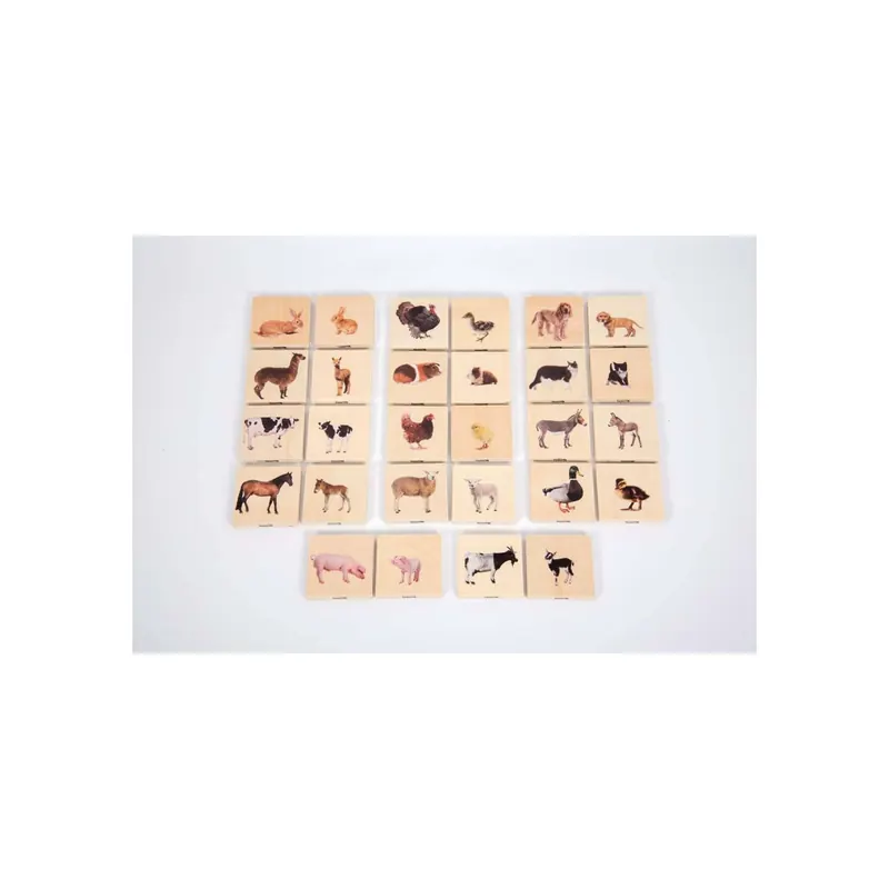 Memory Animaux de la Ferme Tickit