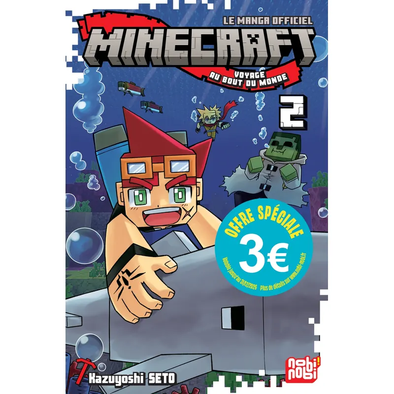 Minecraft - Tome 2 - Édition 3 euros