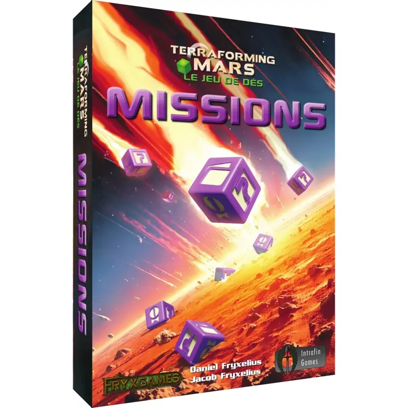 Missions - Extension Terraforming Mars - Le Jeu de Dés