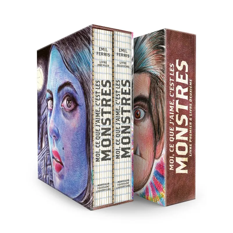 Moi, ce que j'aime, c'est les monstres - Coffret Livres 1 et 2