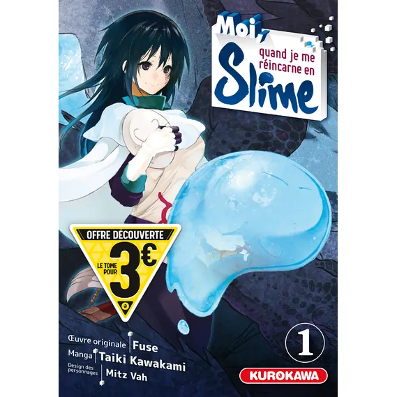 Moi, quand je me réincarne en Slime - Tome 1 - Réimpression 2024