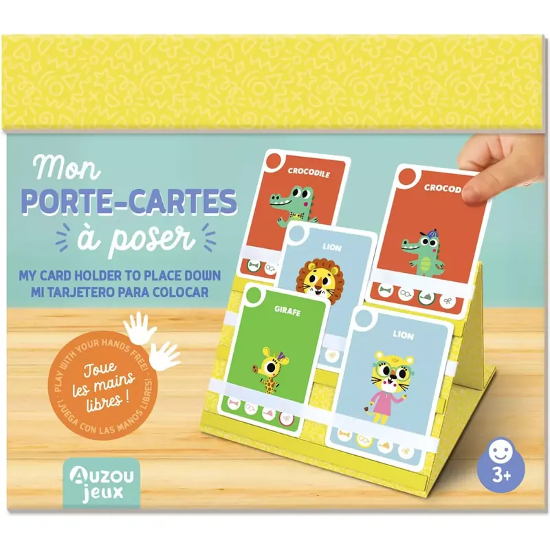 Mon porte-cartes à poser - Auzou