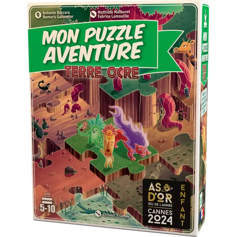 Mon Puzzle Aventure : Voyage en Terre Ocre