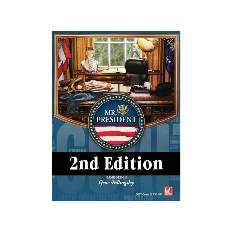 Mr President - 2nd Edition - Version Anglaise - Jeu Rescapé