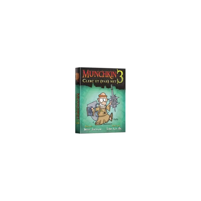 Munchkin 3 : Clerc Et (pas) Net - Extension
