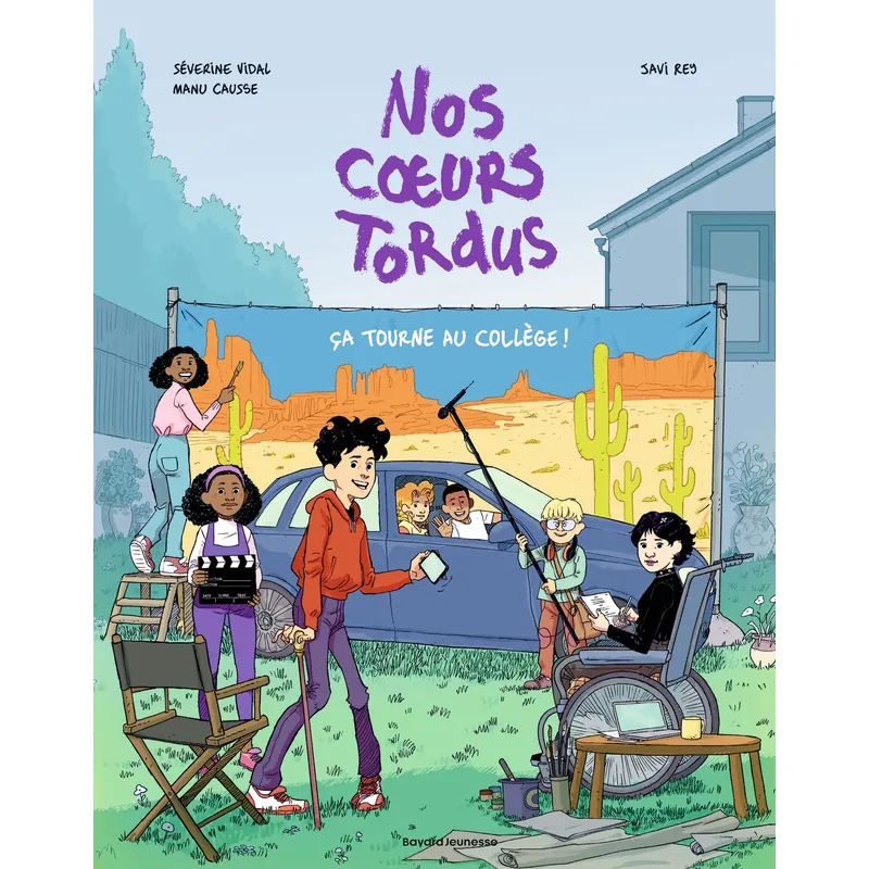 Nos cœurs tordus - Tome 1 : Ça tourne au collège !