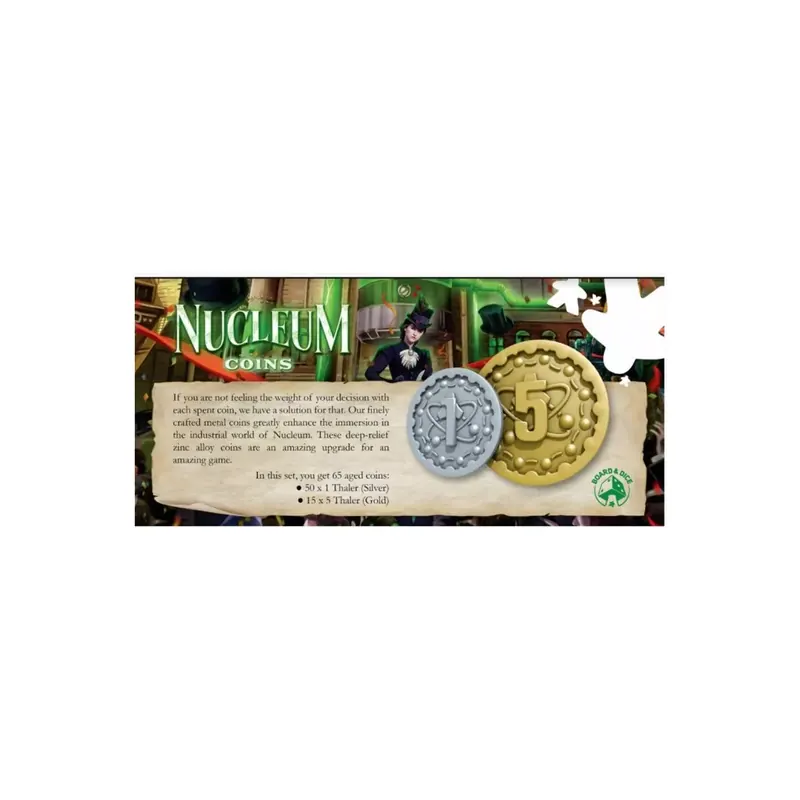 Nucleum : Pièces Métals - Extension