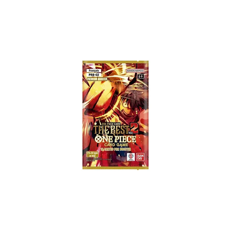 One Piece : Le Jeu de Cartes - PRB-02 The Best Vol.2 - Booster Premium