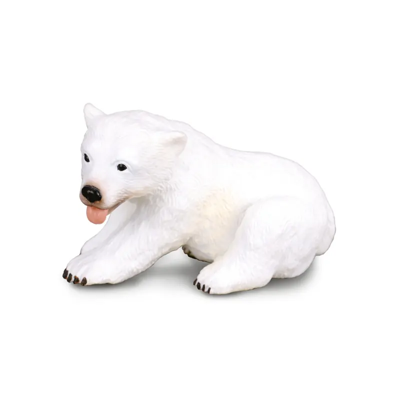 Ourson blanc assis - Figurine CollectA 88216
