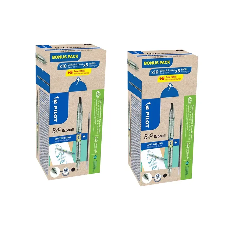 Pack stylo bille Pilot "EcoBall"