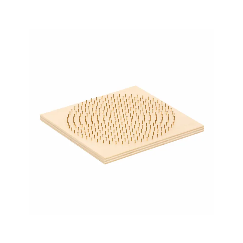 Panneau de Perles Rond en Bois - Qualité Européenne pour Perlaxis