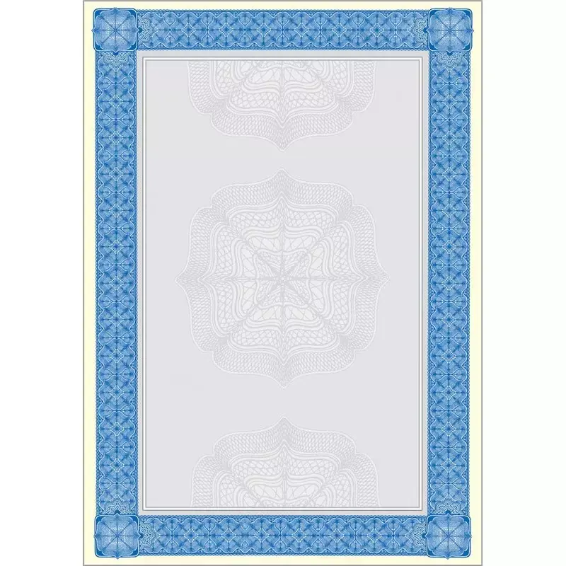 Papier a motif - A4 - 185 g - bleu