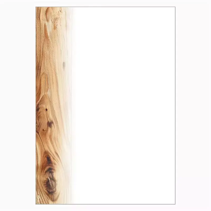 Papier à motif bois, DIN A5, 90 g/qm