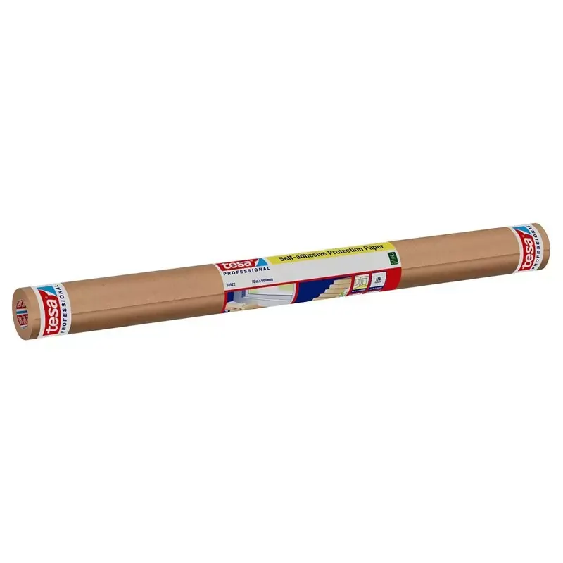 Papier de protection auto-adhésif 10 m × 600 mm – chamois (FSC)