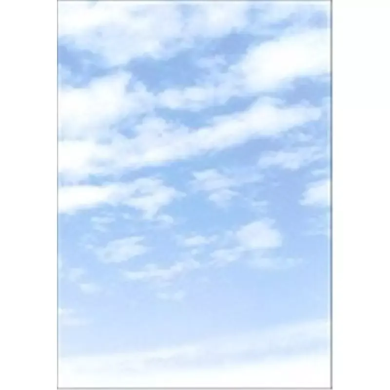 Papier design - A4 - 90g/m2 - motif "Nuages" 2 faces