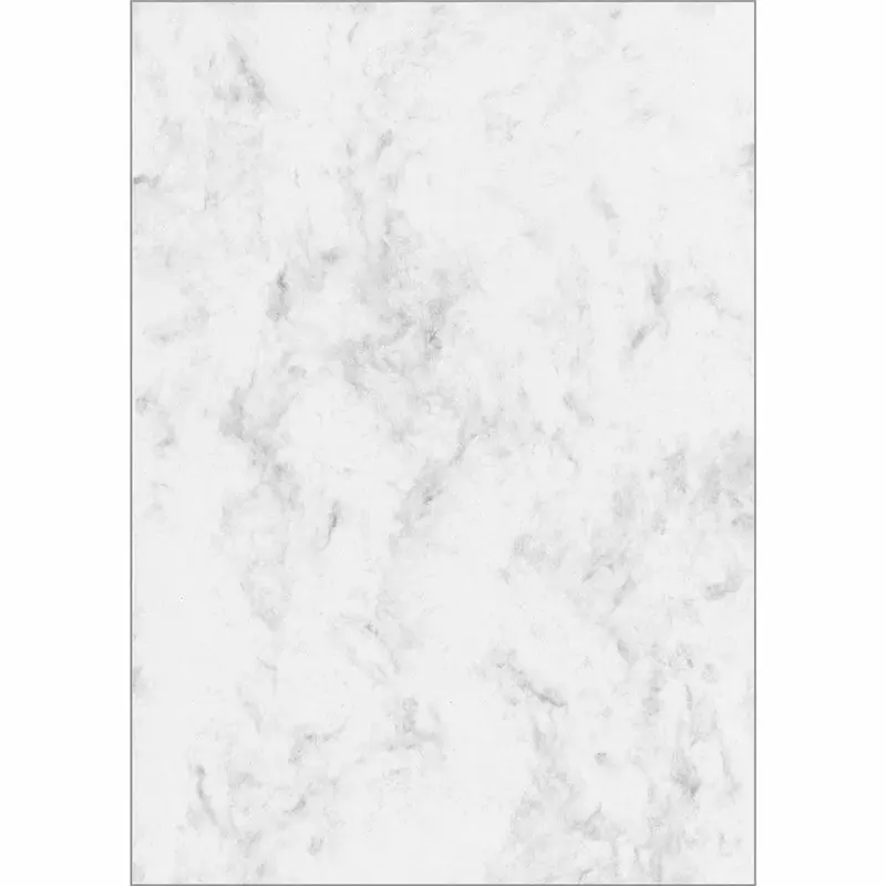 Papier marbré A4 200 g/m² gris recto verso (50 feuilles)
