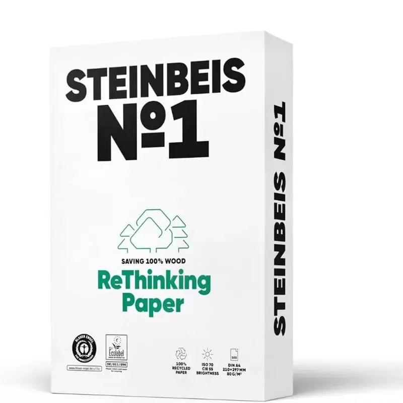 Papier multifonction 500 feuilles Steinbeis N° 1 - Recyclé & Durable